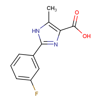 2-(3-FLUORO-PHENYL)-5-METHYL-3H-IMIDAZOLE-4-CARBOXYLIC ACID