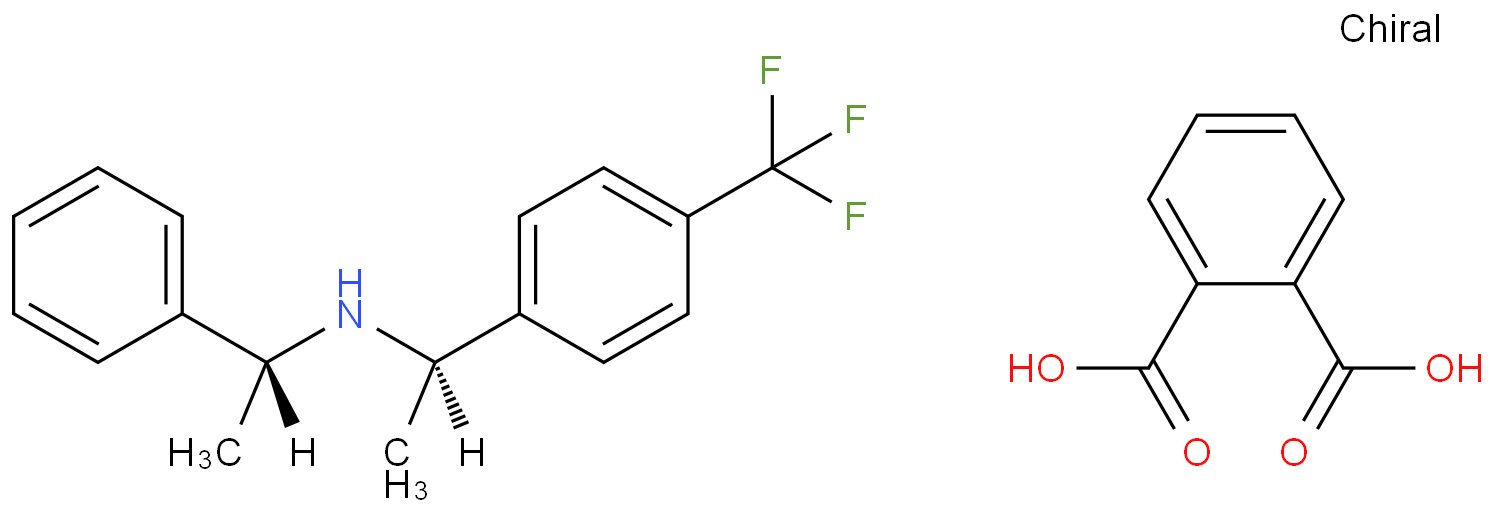 (R)-1-phenyl-N-((R)-1-(4-(trifluoroMethyl)phenyl)ethyl)ethanaMine phthalate