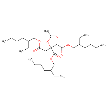 tris(2-ethylhexyl) 2-(acetyloxy)propane-1,2,3-tricarboxylate