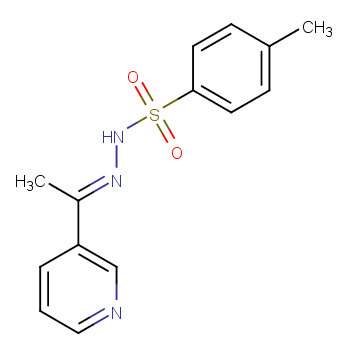 4-甲基-N'-(1-(吡啶-3-基)亚乙基)苯磺酰肼