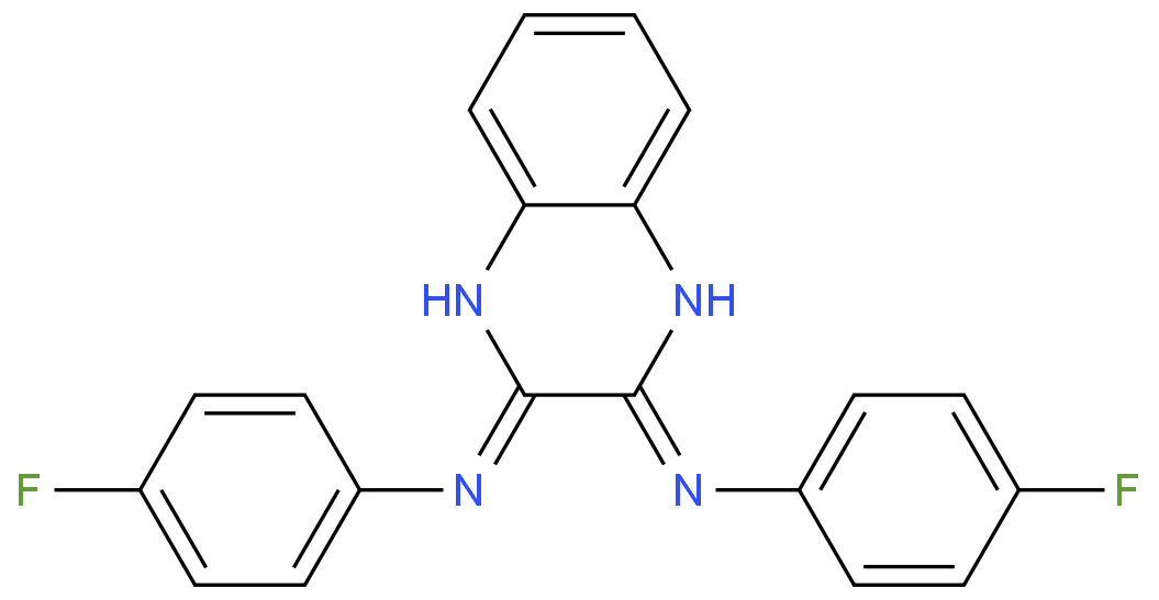 N2,N3-双(4-氟苯基)喹喔啉-2,3-二胺 CAS号:195822-23-2科研及生产专用 高校及研究所支持货到付款