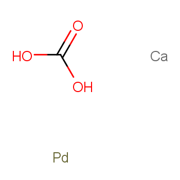 钯碳酸钙 moistened with water, 5% Pd,unreduced  CAS:1257650-74-0