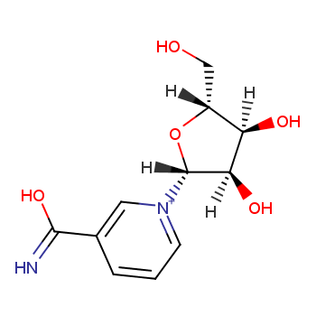 烟酰胺核糖化学结构式