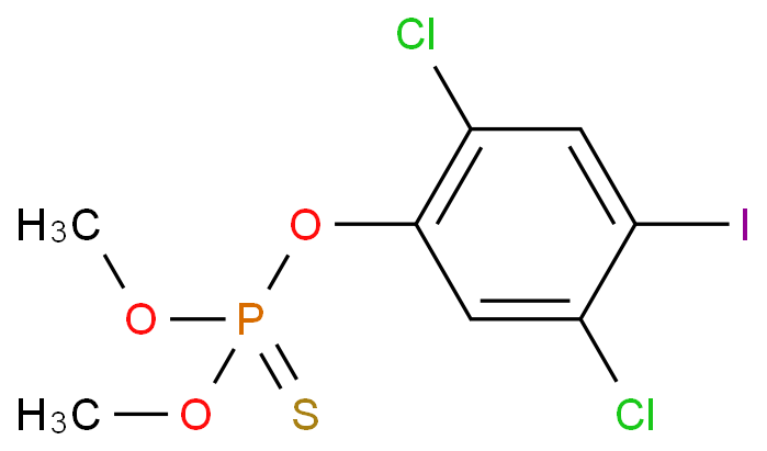 碘硫磷化学结构式