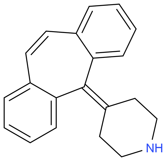 Piperidine,4-(5H-dibenzo[a,d]cyclohepten-5-ylidene)-  