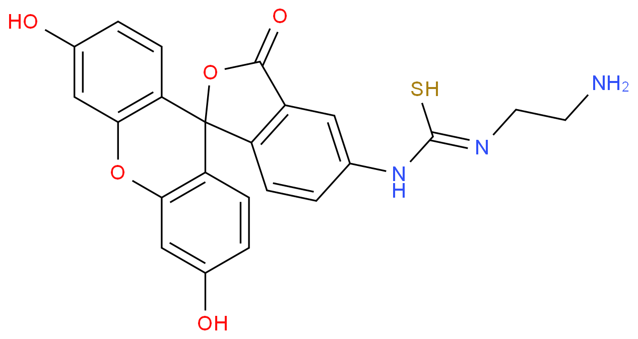 氨乙基(硫脲基荧光素)5-FITC-C2-NH2 75453-82-6