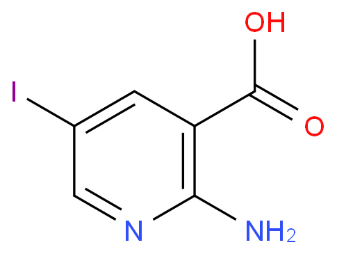 2-Amino-5-iodo-3-pyridinecarboxylic acid  