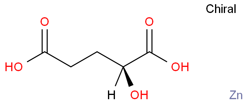 L-ALPHA-HYDROXYGLUTARIC ACID ZINC SALT