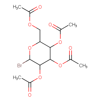 2,3,4,6-四乙酰氧基-alpha-D-吡喃葡萄糖溴化物572-09-8