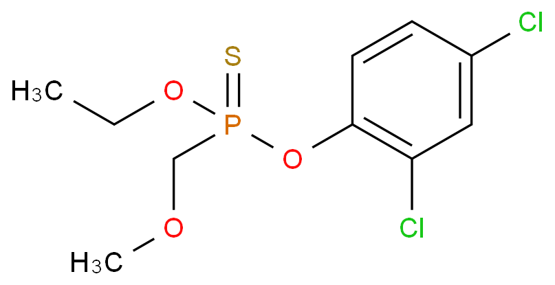 Methoxymethyl-phosphonothioic acid O-(2,4-dichloro-phenyl) ester O-ethyl ester