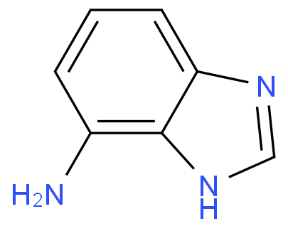 4-氨基苯并咪唑化学结构式