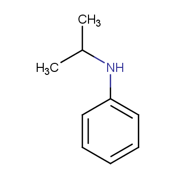 N-异丙基苯胺化学结构式