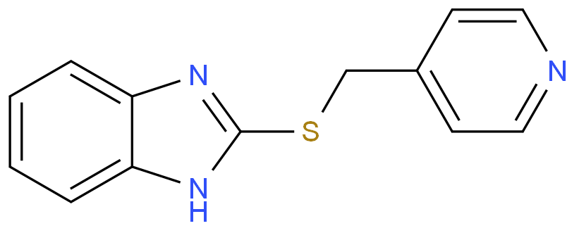 1H-Benzimidazole,2-[(4-pyridinylmethyl)thio]-