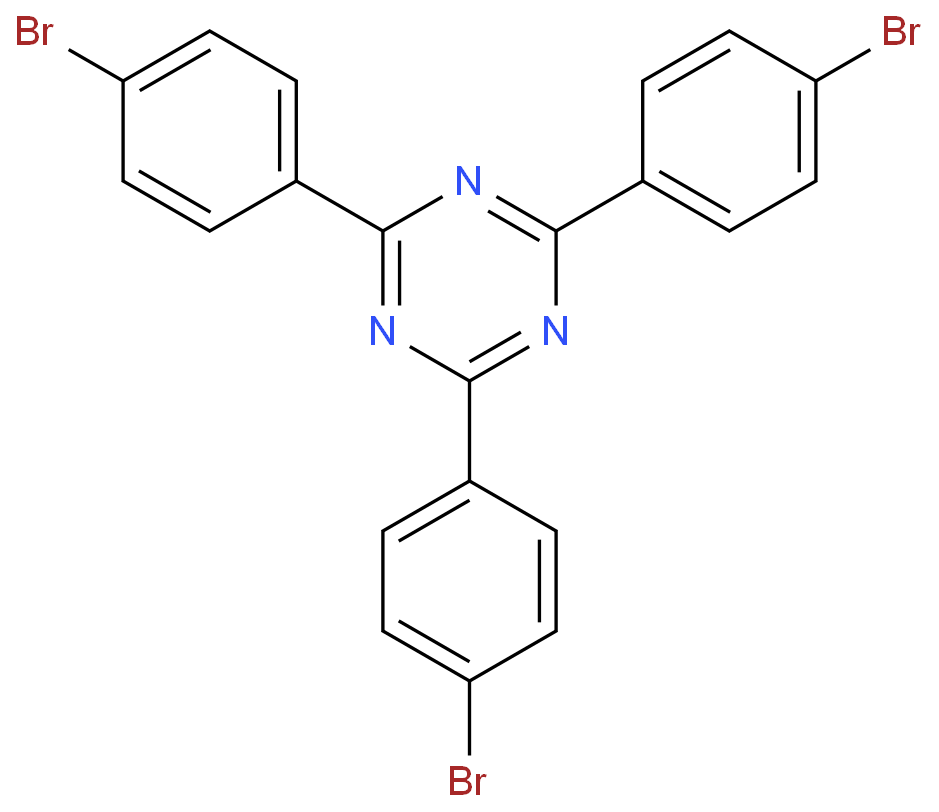 2,4,6-三(4-溴苯基)-1,3,5-三嗪CAS号30363-03-2；专业化学试剂/现货促销