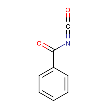 苯甲酰异氰酸脂化学结构式