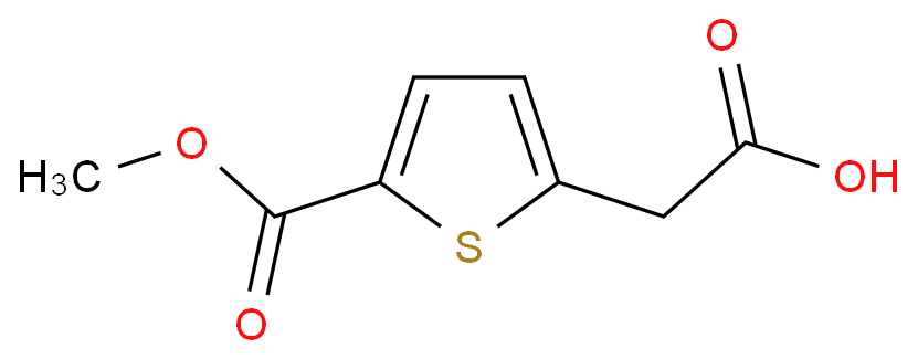 2-(5-(methoxycarbonyl)thiophen-2-yl)acetic acid