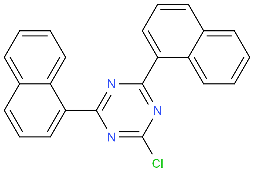 2-氯-4,6-二(萘-1-基)-1,3,5-三嗪