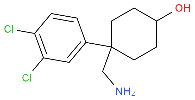 4-(AMINOMETHYL)-4-(3,4-DICHLOROPHENYL)CYCLOHEXANOL