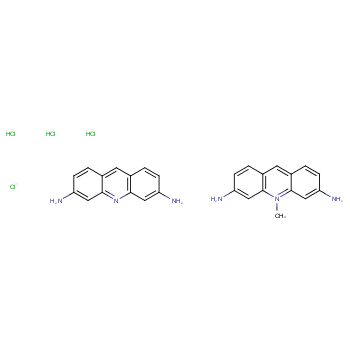 盐酸吖啶黄化学结构式