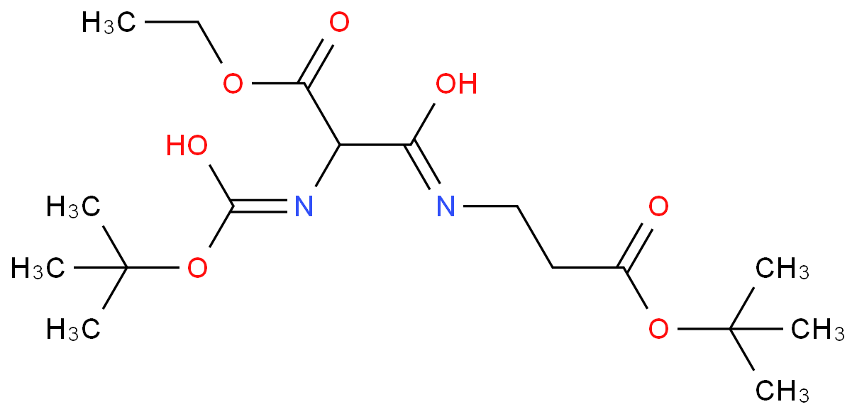 ETHYL 3-(3-TERT-BUTOXY-3-OXOPROPYLAMINO)-2-(N-BOC-AMINO)-3-OXOPROPANOATE