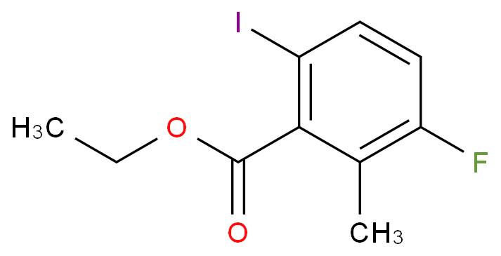 Ethyl 3-fluoro-6-iodo-2-Methylbenzoate