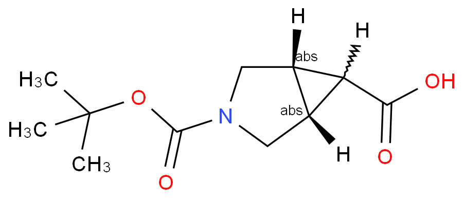 rel-(1R,5S,6s)-3-(叔丁氧羰基)-3-氮杂双环[3.1.0]己烷-6-羧酸/1401464-07-0