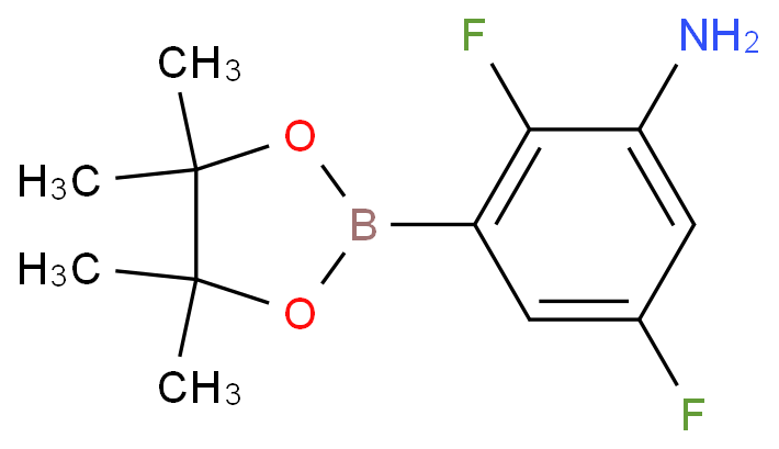 2,5-二氟-3-(4,4,5,5-四甲基-1,3,2-二氧硼杂环戊烷-2-基)苯胺CAS号1269233-00-2(科研试剂/现货供应,质量保证)