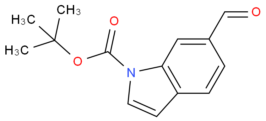 1-BOC-1H-吲哚-6-甲醛 CAS号:127956-28-9科研及生产专用 高校及研究所支持货到付款