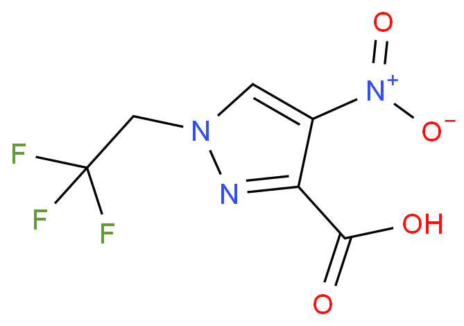 4-Nitro-1-(2,2,2-trifluoroethyl)pyrazole-3-carboxylic acid