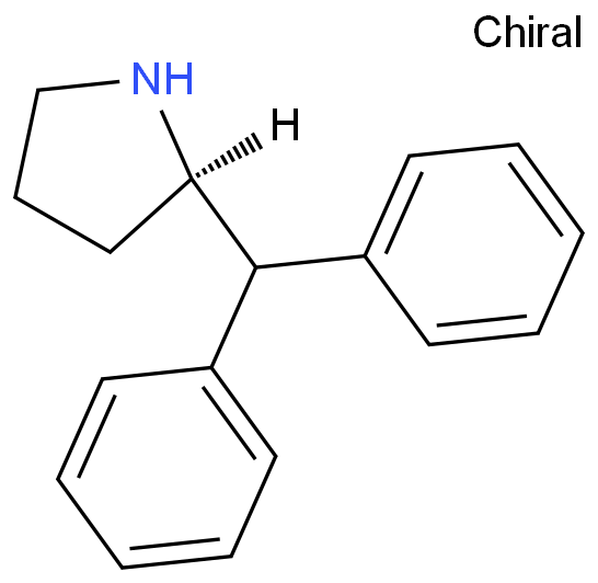 (2r)-2-二苯基甲基吡咯烷