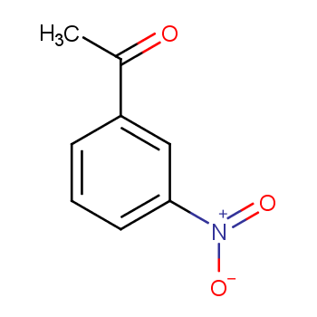 3-Nitroacetophenone structure