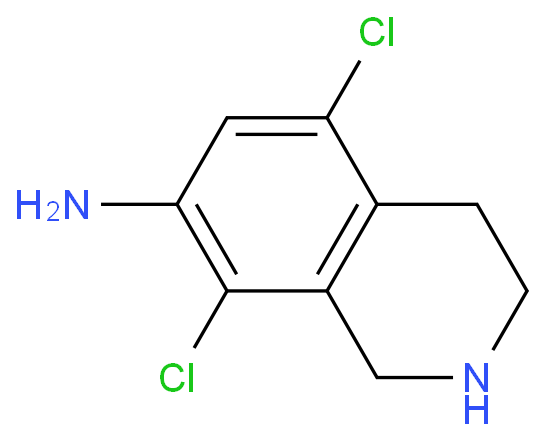 5,8-dichloro-1,2,3,4-tetrahydroisoquinolin-7-amine