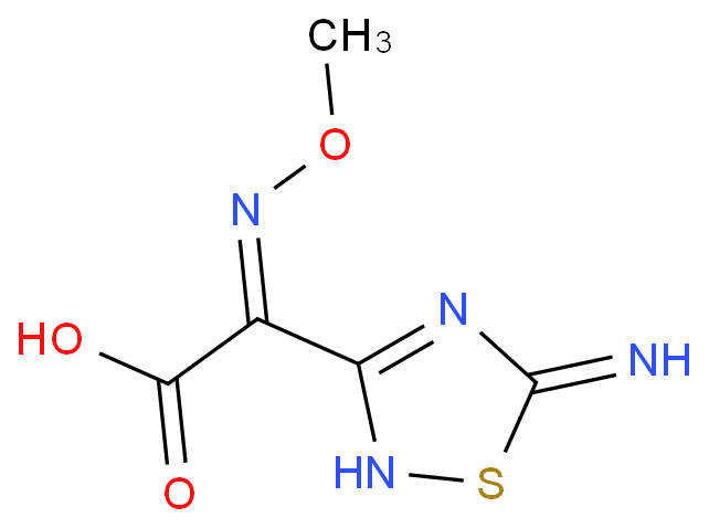 2-(5-Amino-1,2,4-thiadiazol-3-yl)-2-(methoxyimino)acetic acid  