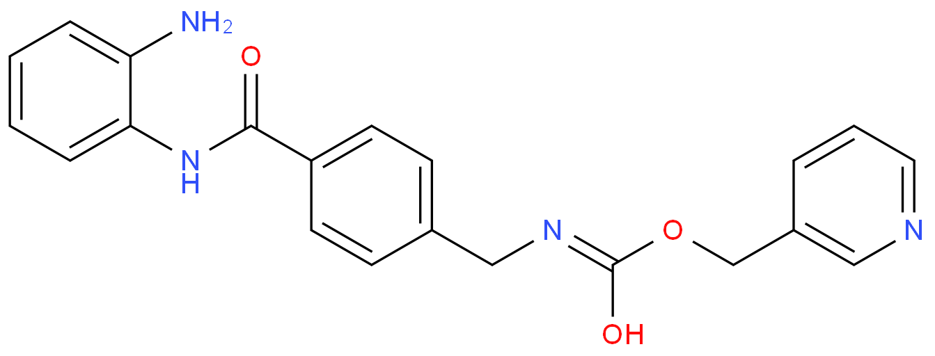 N-(2-aminophenyl)-4-[N-(pyridin-3-yl)methoxycarbonylaminomethyl]benzamide