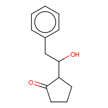 Cyclopentanone, 2-(1-hydroxy-2-phenylethyl)-