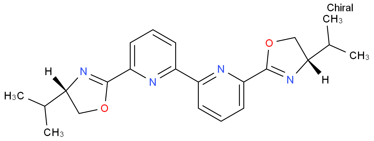 6,6'-bis((s)-4-isopropyl-4,5-dihydrooxazol-2-yl)-2,2'-bipyridine