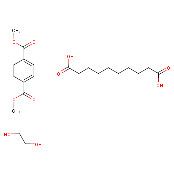 1,4-苯二甲酸二甲酯与癸二酸和1,2-乙二醇的聚合物