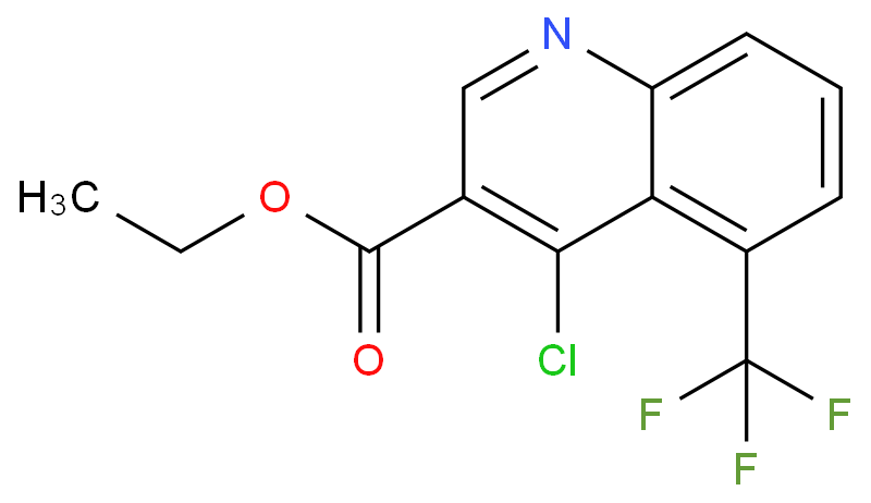 4-氯-5-(三氟甲基)喹啉-3-羧酸乙酯CAS号2177266-12-3(科研试剂/现货供应,质量保证)
