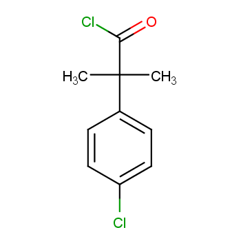 2-(4-Chlorophenyl)-2-methylpropanoyl chloride