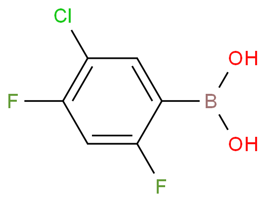 5-Chloro-2,4-difluorobenzeneboronic acid, 97%