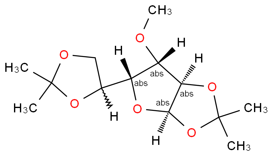 4-[(3aR,5R,6S,6aR)-6-Methoxy-2,2-dimethyl-tetrahydro-2H-furo[2,3-d][1,3]dioxol-5-yl]-2,2-dimethyl-1,3-dioxolane