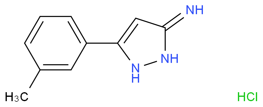 3-(3-METHYLPHENYL)-1H-PYRAZOL-5-AMINE HYDROCHLORIDE