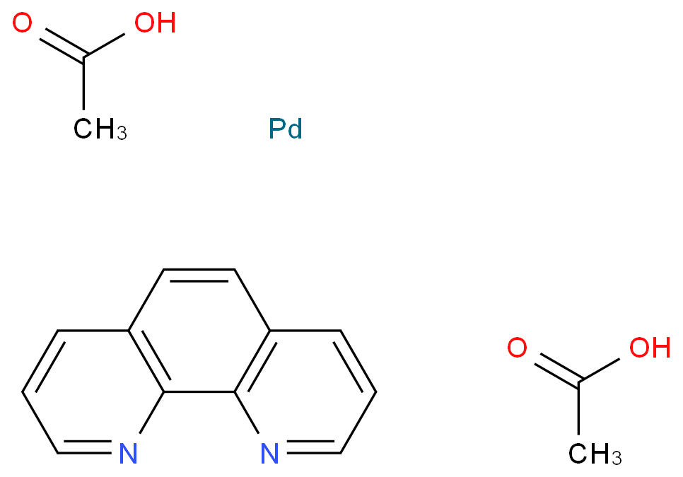 二(乙酸)(邻菲罗啉)钯CAS:35679-81-3