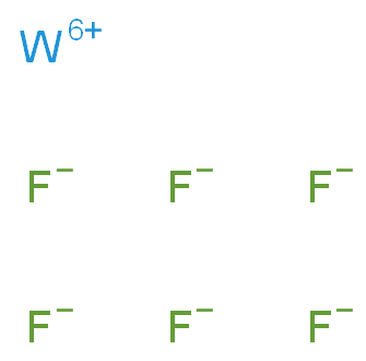 六氟化钨化学结构式
