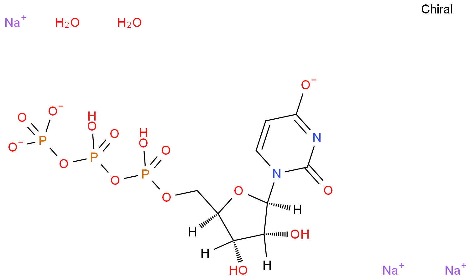 Trisodium uridine 5'-triphosphate dihydrate