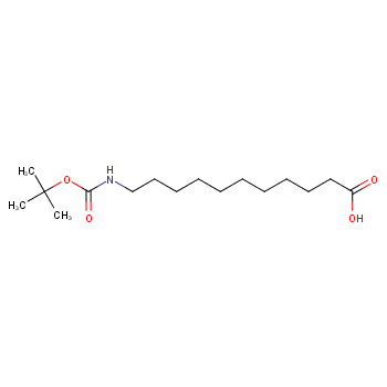 Undecanoic acid,11-[[(1,1-dimethylethoxy)carbonyl]amino]-  