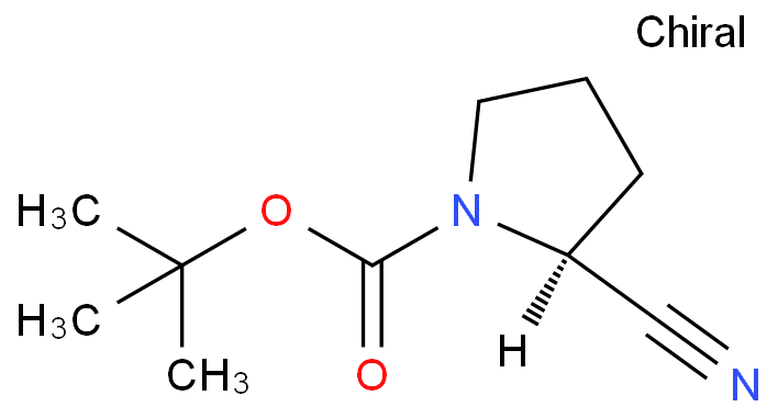 228244-04-0 (S)-1-N-Boc-2-吡咯烷甲腈 结构式图片