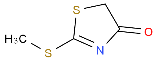 4(5H)-Thiazolone,2-(methylthio)-(9CI)