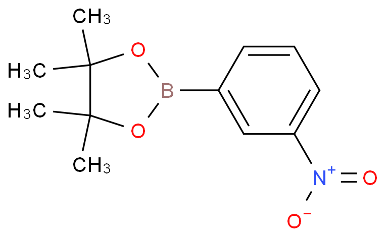 3-硝基苯硼酸频哪醇酯化学结构式