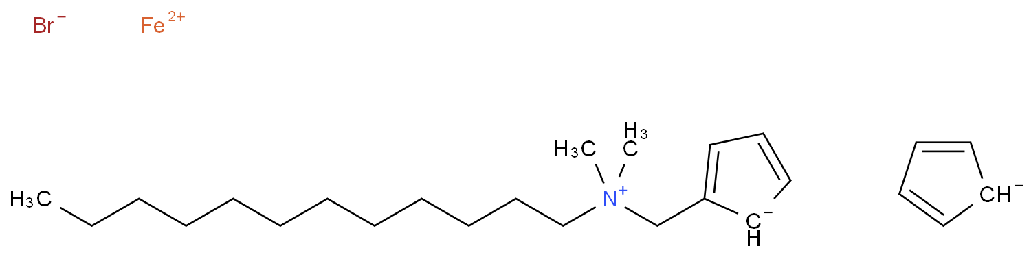 (二茂铁甲基)十二烷基二甲铵溴盐 98778-40-6